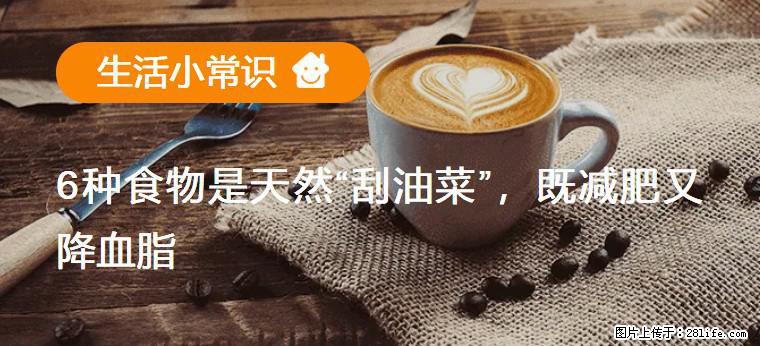 【生活小常识】6种食物是天然“刮油菜”，既减肥又降血脂 - 曲靖生活资讯 - 曲靖28生活网 qj.28life.com
